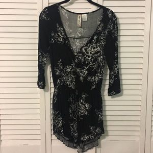 Floral print Romper
